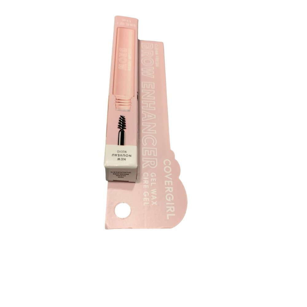 New Cover Girl Clean Fresh Brow Enhancer Gel Wax .18 fl oz New Fuller Looking Br